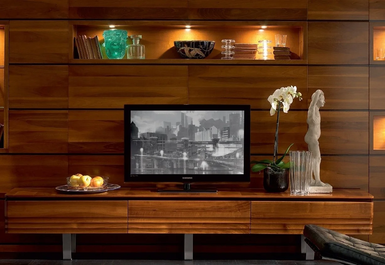 Wood-effect TV Stand/slushweb