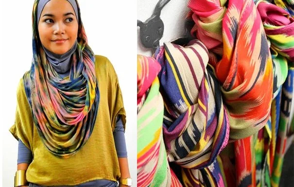 Tie-Dye Hijab