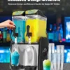2 Tanks Commercial Slushy Machine 1