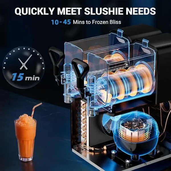 2 Tanks Slushy Machine 2