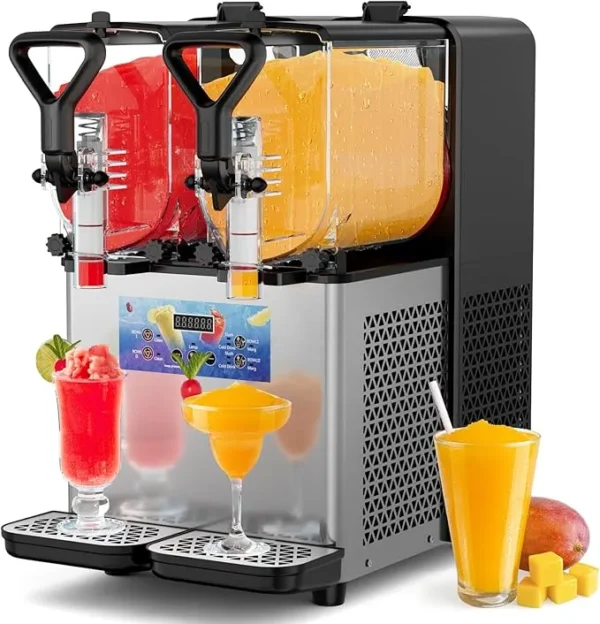 2 Tanks Slushy Machine