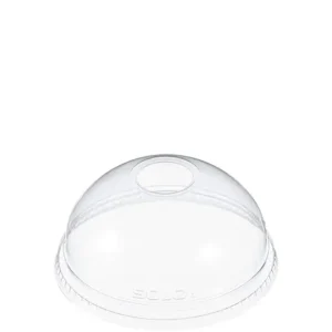 Clear Lid With Hole