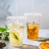 Clear Plastic Cups with Lids 2