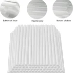 Disposable Plastic Jumbo Clear Straws