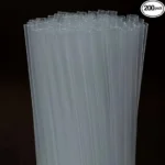 Long Disposable Plastic Drinking Straws