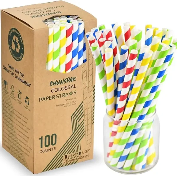 Paper Straws for Slush & Smoothie