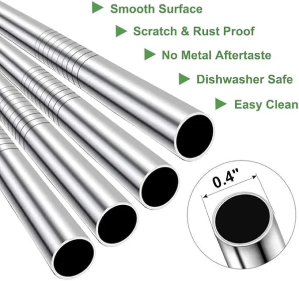 Reusable Stainless Steel Straws