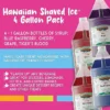 Slushies Syrup Gallon (Pack of 4) 1