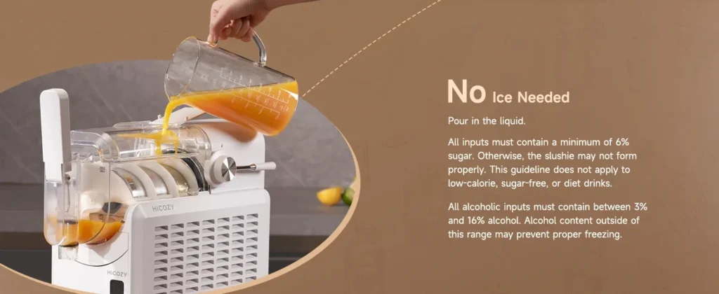 Hicozy F1 48 oz Slushie Machine