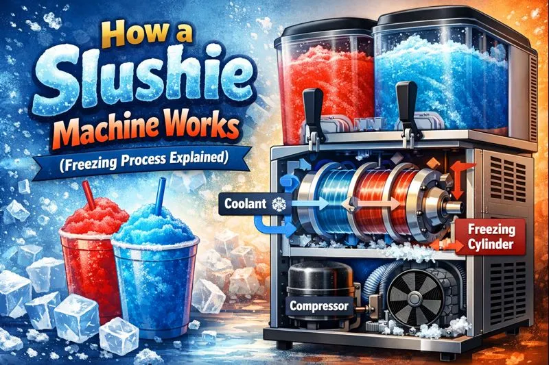 How a Slushie Machine Works