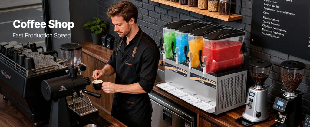 4 Tank VEVOR Slushie Machine X-480