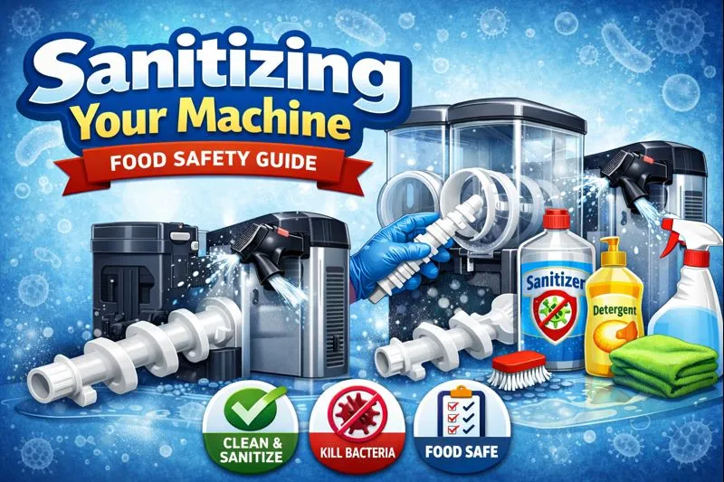 Sanitizing Your Machine – Food Safety Guide