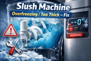 Slush Machine Overfreezing Too Thick – Fix