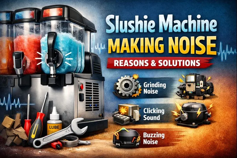 Slushie Machine Making Noise – Reasons & Solutions