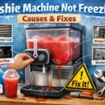 Slushie Machine Not Freezing – Causes & Fixes (Complete Troubleshooting Guide)