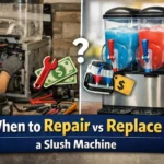 When to Repair vs Replace a Slush Machine