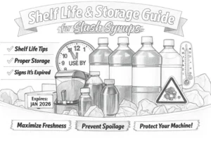 Shelf Life & Storage Guide for Slush Syrups