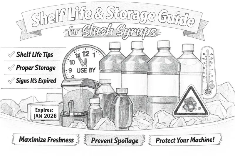 Shelf Life & Storage Guide for Slush Syrups