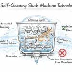 Self-Cleaning Slush Machine Technology: How It Works?