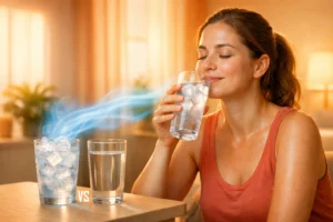 Why Cold Drinks Cool the Body Faster Than Room-Temperature Drinks